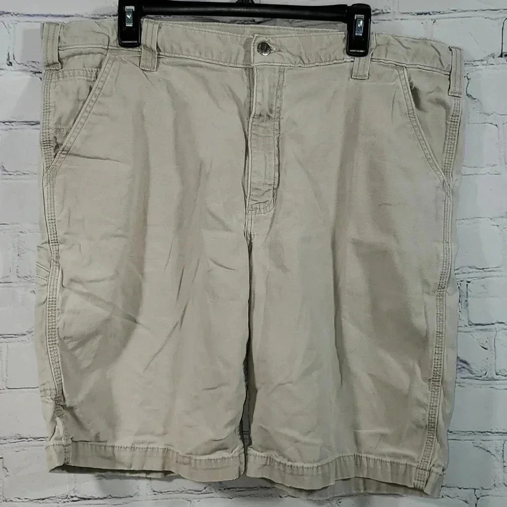 Carhartt Mens Force Relaxed Fit Ripstop Cargo Work Short Size 40 - Picture 7 of 15